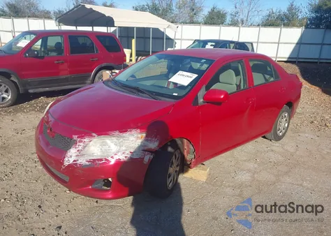 2010 Toyota Corolla Le from USA, damaged, VIN JTDBU4EE5AJ085082